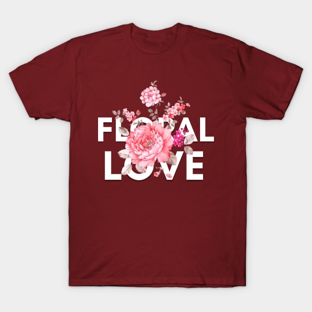 Floral Love T-Shirt by NICHE&NICHE